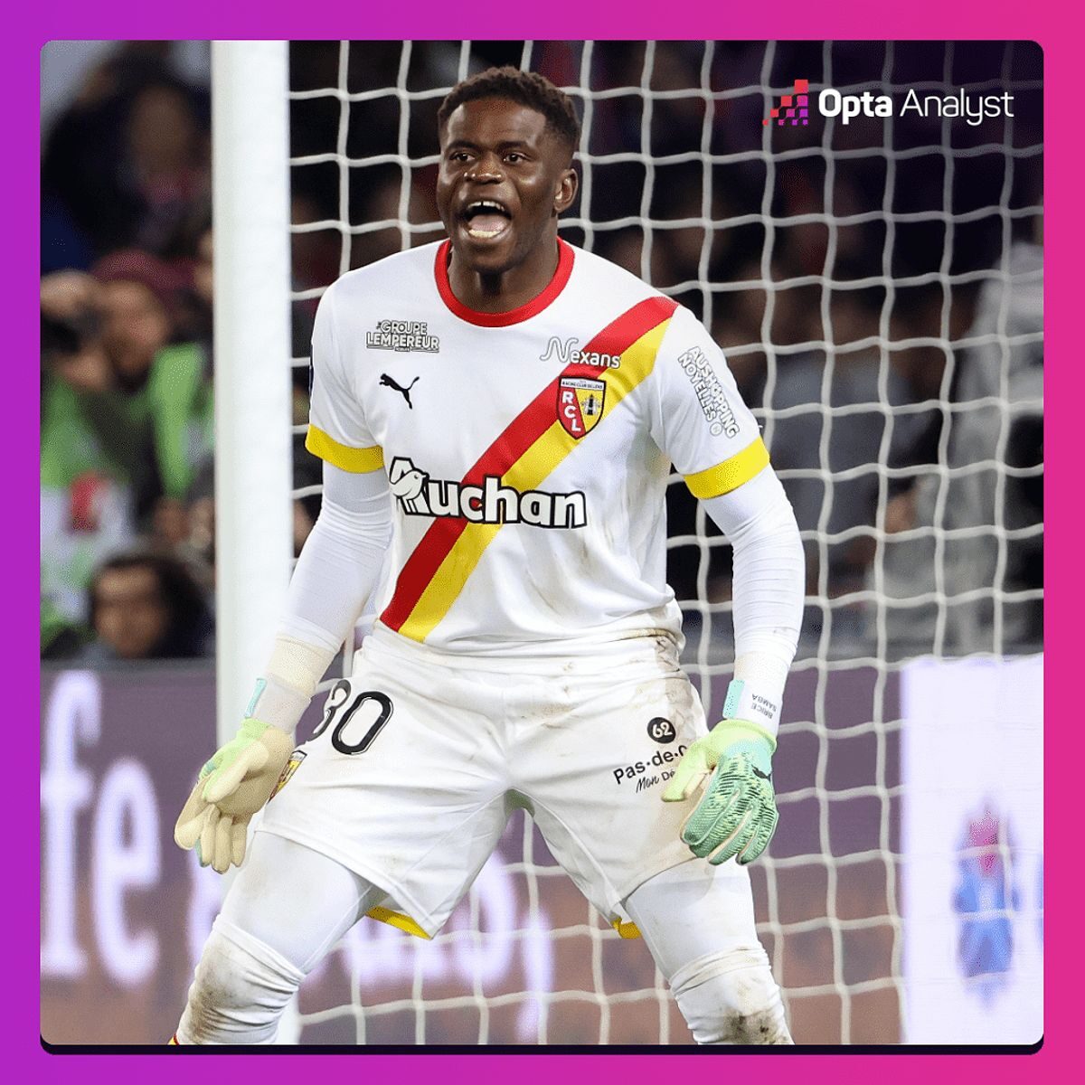 Brice Samba Ligue 1 Goalkeeper of the Year