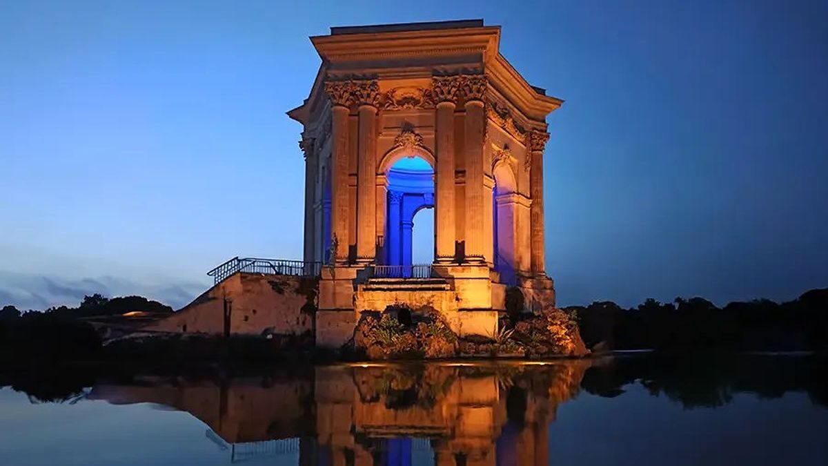 Khung cảnh đẹp tại Montpellier