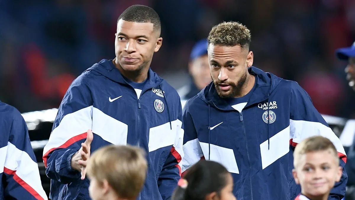 Kylian Mbappe trong màu áo PSG