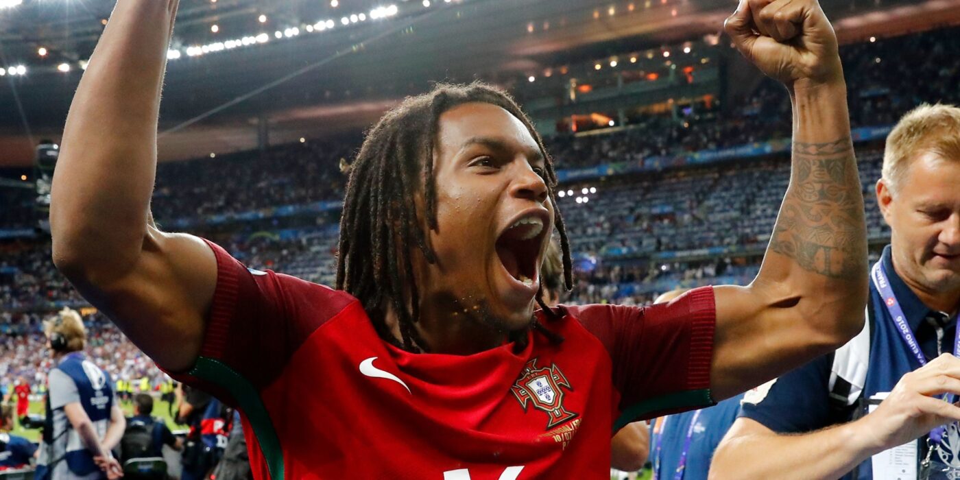 Renato Sanches trong trận đấu Euro 2016